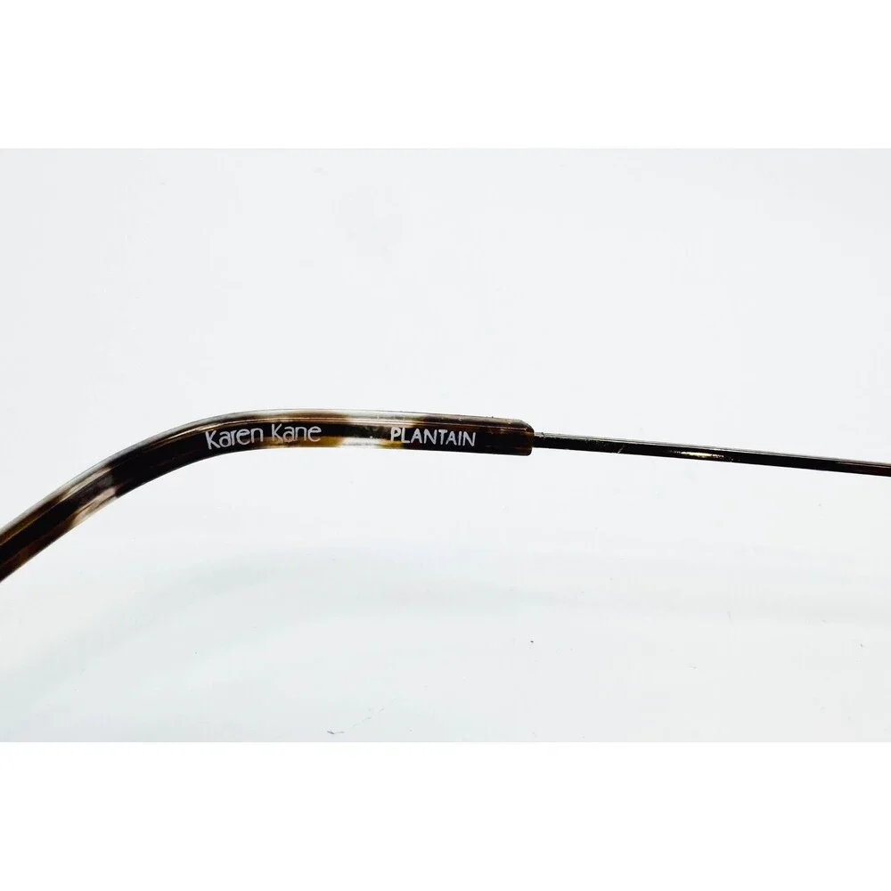 Karen Kane Eyeglass Frames Womens Brown Plantain Cat Eye 52-17-140
